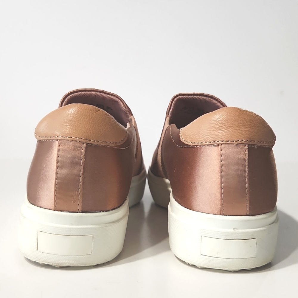 Dr. Scholls Leta Bouquet Rose Gold Slip On Sneaker Shoes Size 9.5M EUC - Picture 5 of 11